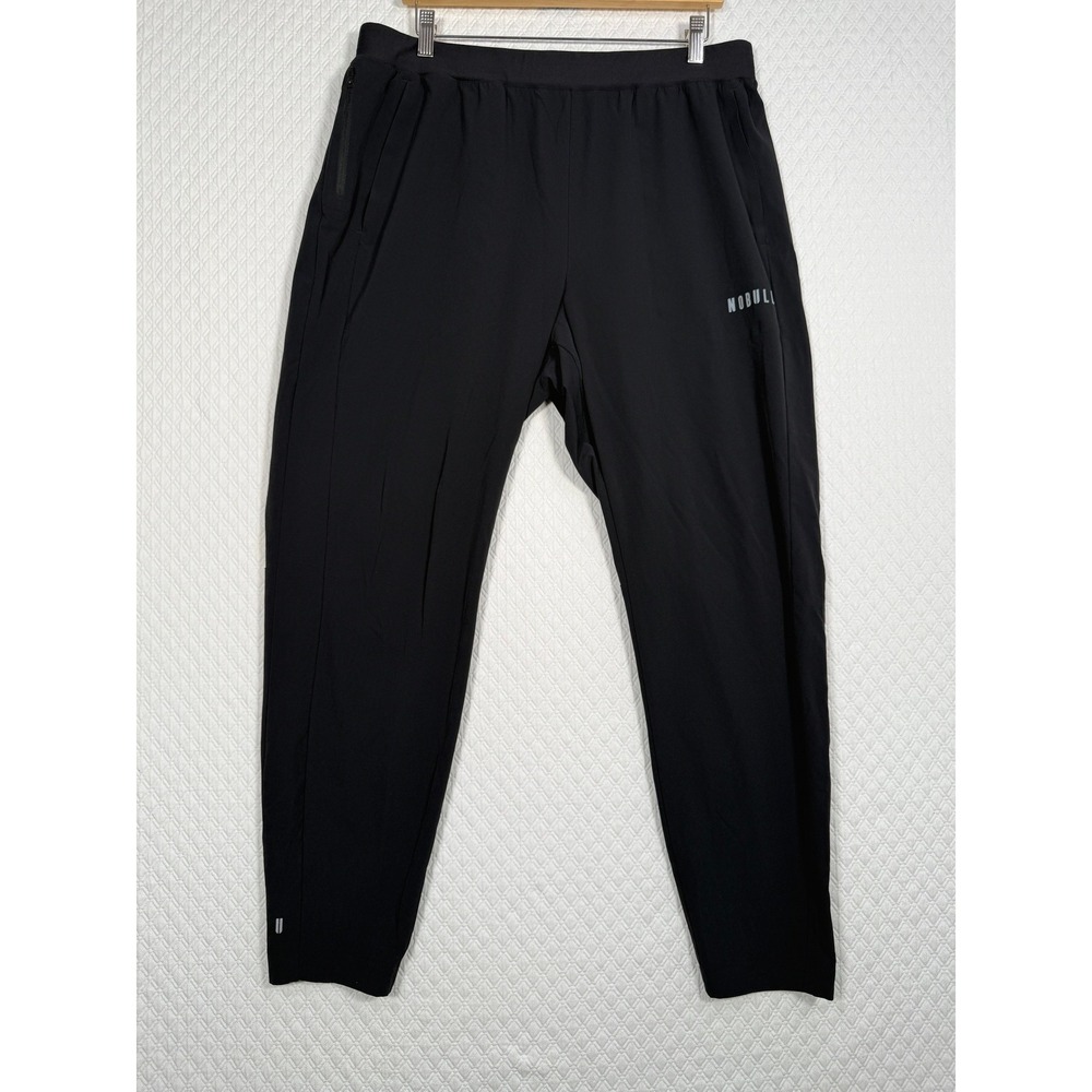 NOBULL Mens Lightweight Joggers Pants Black XXL Tapered Athletic Yoga Gym Run